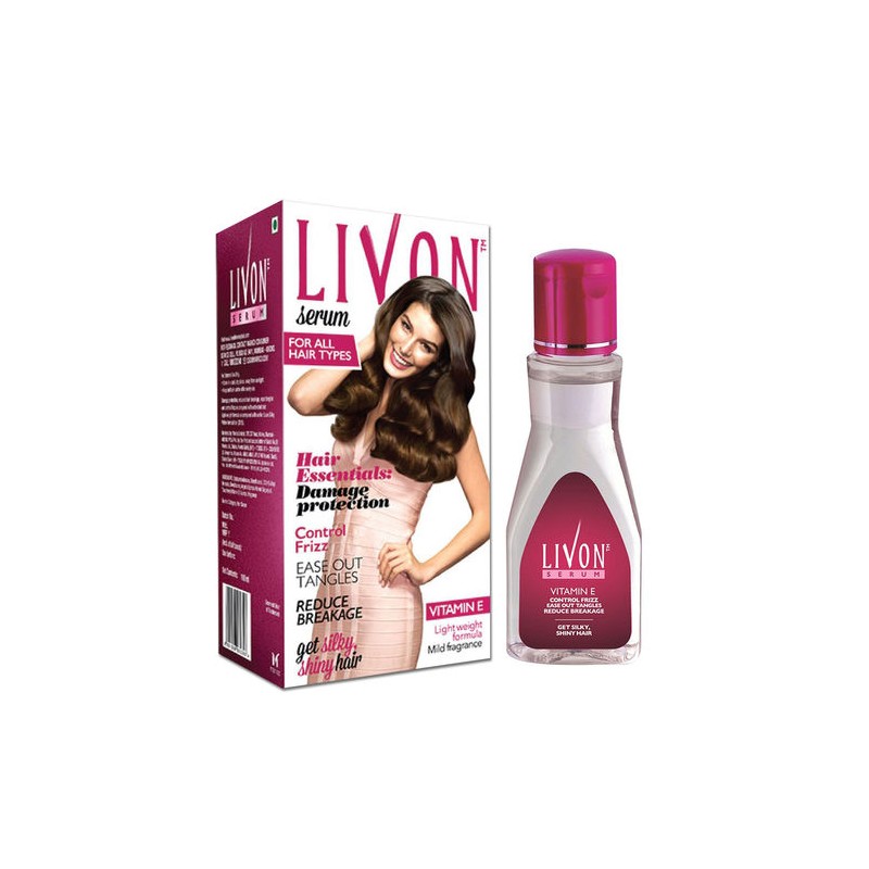 Livon Hair Serum for Women, 100ml for Frizz-free, Smooth and Glossy Hair