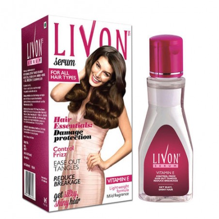 Livon Hair Serum for Women, 100ml for Frizz-free, Smooth and Glossy Hair