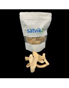 Satvik Amchur Slice Whole, Raw Mango Slice, Dried Mango Slice, 100g