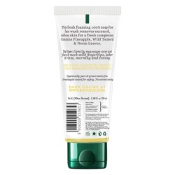 Biotique Pineapple Oil Control Foaming Face Wash Hydrates Dry Skin