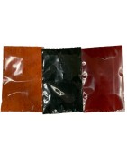 Satvik Food Grade Holi Color Powder (Gulal), Pack of 3 colors (60g)- Red, Green and Orange, 20g each, Cosmetic Grade Color