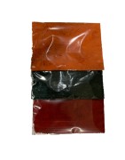 Satvik Food Grade Holi Color Powder (Gulal), Pack of 3 colors (60g)- Red, Green and Orange, 20g each, Cosmetic Grade Color