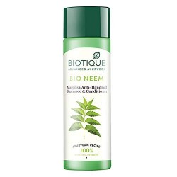 Biotique Bio Neem Margosa Anti-Dandruff Shampoo and Conditioner, 190ml