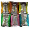 Shri Ganesha Fluorescent Holi Color Powder (Gulal), Vibrant Colors 600g (6 Colors-100g each) non toxic color and extra soft