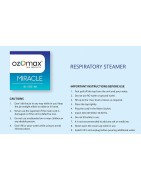 Ozomax Miracle 2 In 1 Respiratory Steamer (Produces Steam Within Seconds)