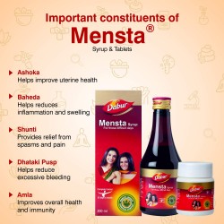 Dabur Mensta Syrup, 200ml- For Those Difficult Days