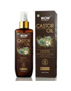 WOW Skin Science Castor Oil, 200ml- Supports Healthier Hair, Skin, Eyelashes, Eyebrows, Lips & Nails, For Skin & Hair Types