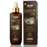 WOW Skin Science Castor Oil, 200ml- Supports Healthier Hair, Skin, Eyelashes, Eyebrows, Lips & Nails, For Skin & Hair Types