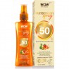WOW Skin Science Sunscreen Spray SPF 50, 100ml- Infused With Avocado Oil, Raspberry & Carrot Seed Extract, For All Skin Types