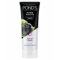 Pond’s Pure Bright Facial Foam, 100g Pollution D-Toxx, With Activated Charcoal & Japanese Green Tea