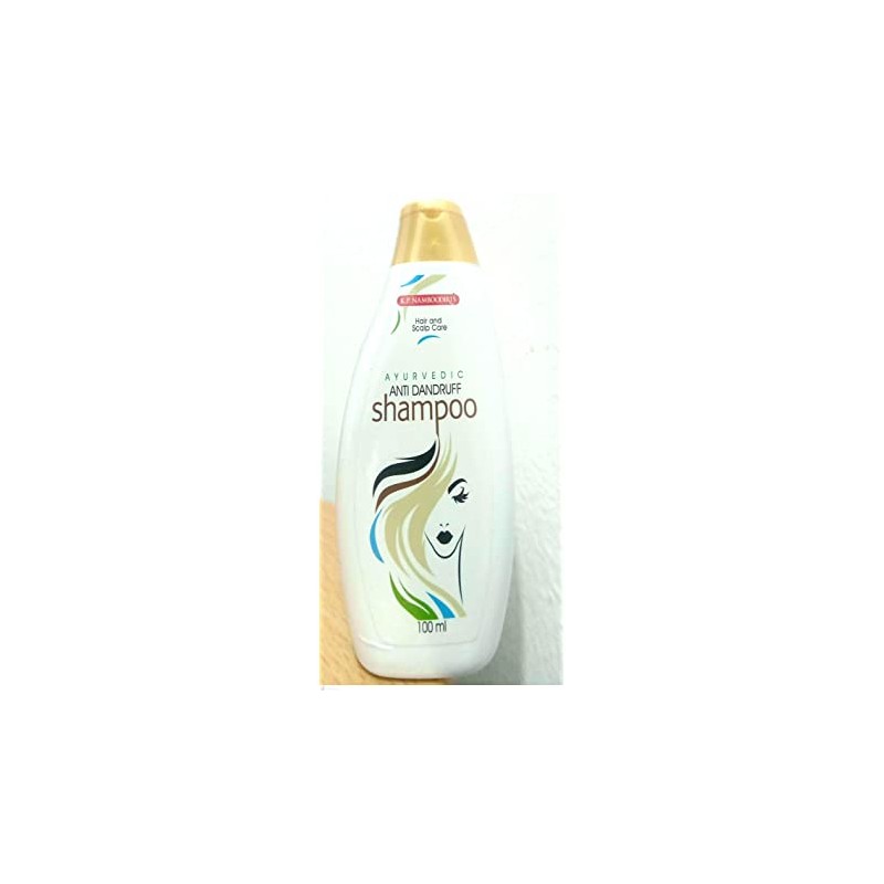 KP Namboodiris Ayurvedic Anti Dandruff Shampoo For Hair & Scalp Care, 100ml