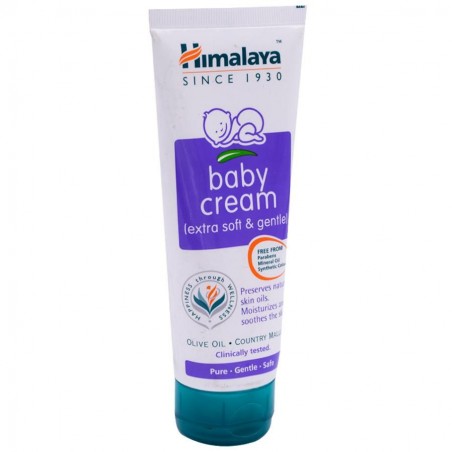 Himalaya Baby Cream, 100ml- Extra Soft & Gentle, With Olive Oil & Country Mallow, Nourishes, Moisturizes & Soothes