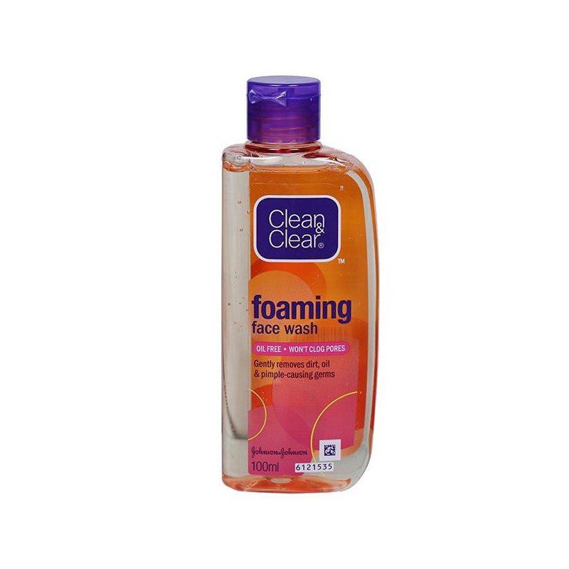 Clean & Clear Foaming Face Wash, 100ml