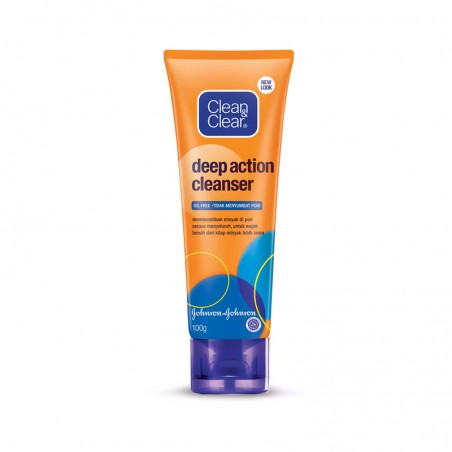 Clean & Clear Deep Action Cleanser, 100g