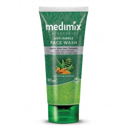 Medimix Ayurvedic Anti Pimple Face Wash, 150ml- For Pimple-Free Glowing Skin