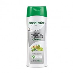Medimix Ayurvedic Color Protection & Moisturising Shampoo, 400ml- For Long-Lasting Color & Moisturized Hair