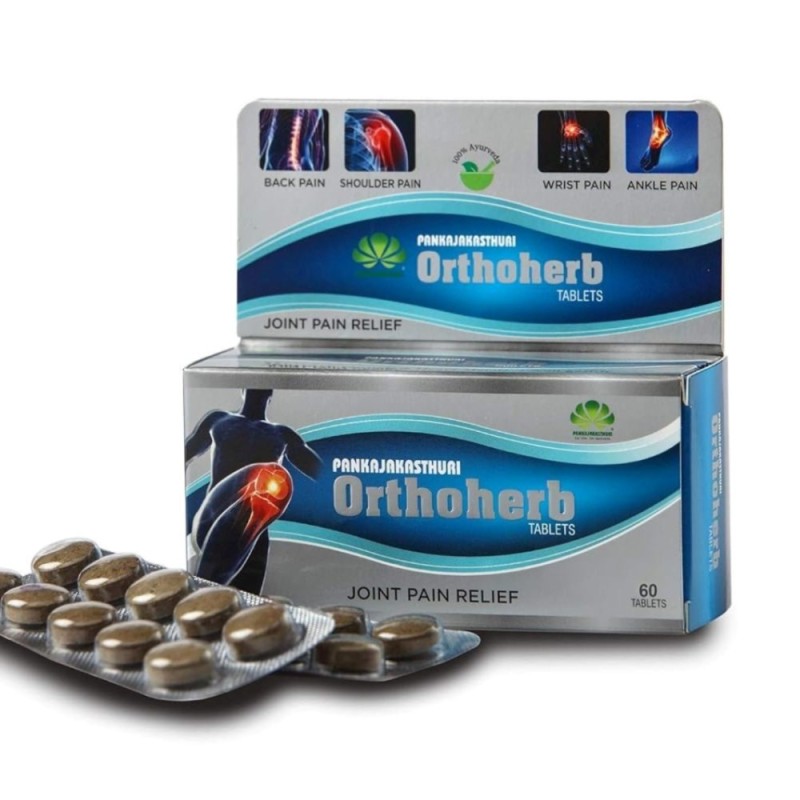 Pankajakasthuri Orthoherb Tablets, of 60 Tablets- Joint Pain Relief