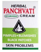 Panchvati Herbal Ayurvedic Cream, 10g For Skin Problems Like Pimples, Blemishes, Black Patches
