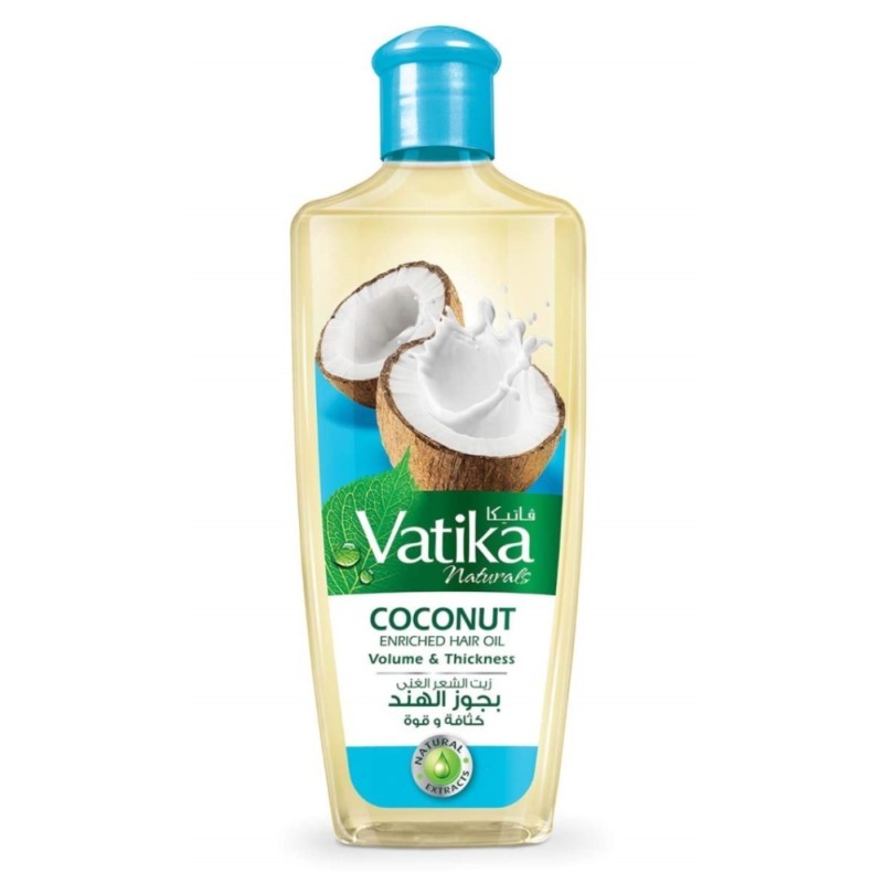 Dabur Vatika Naturals Coconut Enriched Hair Oil, for Volume