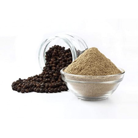 OrgoNutri Black Pepper Powder (Kali Mirch Powder), 100g
