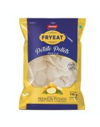 Shareat Fry Eat Wavy Potato Pellets, 100g- Ready To Fry