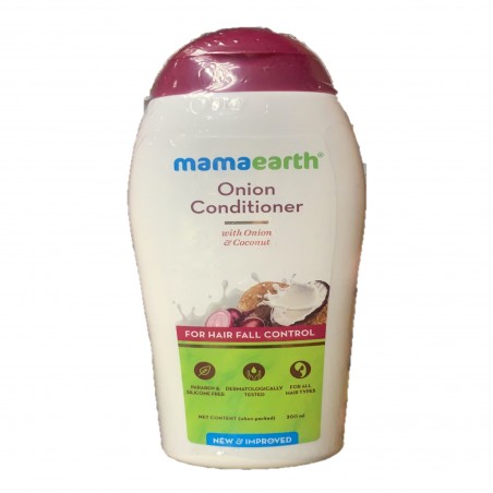 Mamaearth Onion Conditioner With Onion & Coconut, 200ml For Hair Fall Control