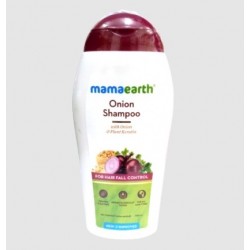 Mamaearth Onion Shampoo With Onion & Plant Keratin, 200ml For Hair Fall Control