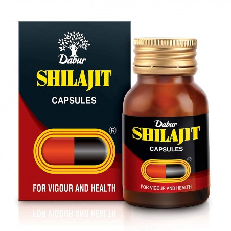 Dabur Shilajit Capsules For Vigour & Health, 30 Capsules