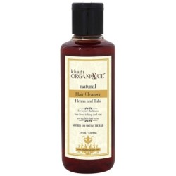 Khadi Organique Henna & Tulsi Hair Cleanser 210ml