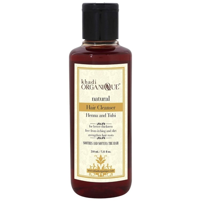 Khadi Organique Henna & Tulsi Hair Cleanser 210ml