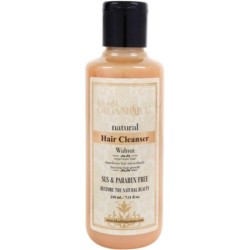 Khadi Organique Natural Hair Cleanser (Walnut) 210ml