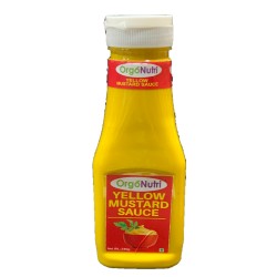 OrgoNutri Yellow Mustard Sauce, 340g