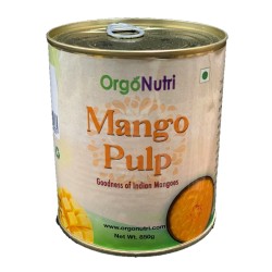 OrgoNutri Mango Pulp, 850g-...