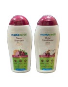 Mamaearth Combo Pack Of Onion Shampoo & Conditioner, 200ml Each For Hair Fall Control