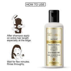Khadi Organique Natural Shikakai & Honey Hair Conditioner - Repairs