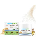 Mamaearth Rice Water Hair Mask, 200g- With Rice Water & Keratin, For Damage Repair