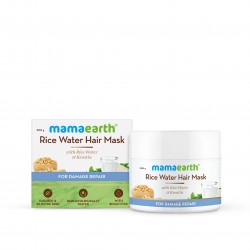 Mamaearth Rice Water Hair Mask, 200g- With Rice Water & Keratin, For Damage Repair