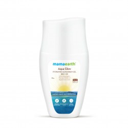 Mamaearth Aqua Glow Hydrating Sunscreen Gel SPF 50, 50g- For Sun & Blue Light Protection