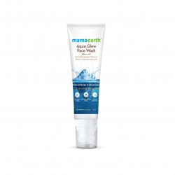 Mamaearth Aqua Glow Face Wash, 100ml- With Himalayan Thermal Water & Hyaluronic Acid, For Intense Hydration