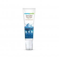 Mamaearth Aqua Glow Face Wash, 100ml- With Himalayan Thermal Water & Hyaluronic Acid, For Intense Hydration