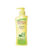 Lotus Herbals AloeSoft Daily Body Lotion SPF 20, 250ml- Non Greasy, Cooling & Refreshed Skin