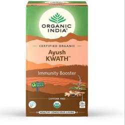Organic India Ayush Kwath 25N Infusion Bags- Immunity Booster