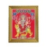 Satvik Goddess Durga Ma Sherawali, Ma Ambe Designer Wooden Golden