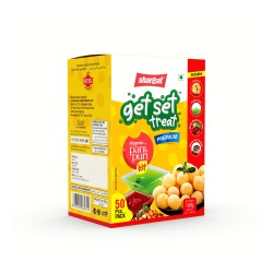 Shareat Get Set Treat Premium Pani Puri Kit, 180g (50 Pcs Pack)