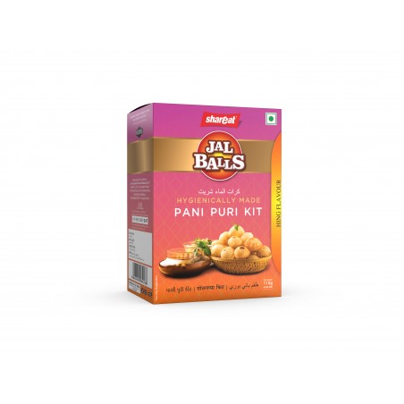 Shareat Jal Balls Pani Puri Kit Hing Flavour, 115g