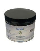 Satvik White Sage Incense Cones For Puja And Prayer (Pack Of 50 Cones)