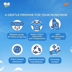 Himalaya Gentle Baby Laundry Wash, with Natural Antibacterial