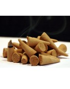 Satvik Patchouli Incense Cones For Puja And Prayer (Pack Of 50 Cones)