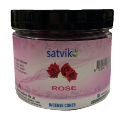 Satvik Rose Incense Cones...