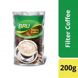Bru Green Label Coffee (Filter Coffee) 200g